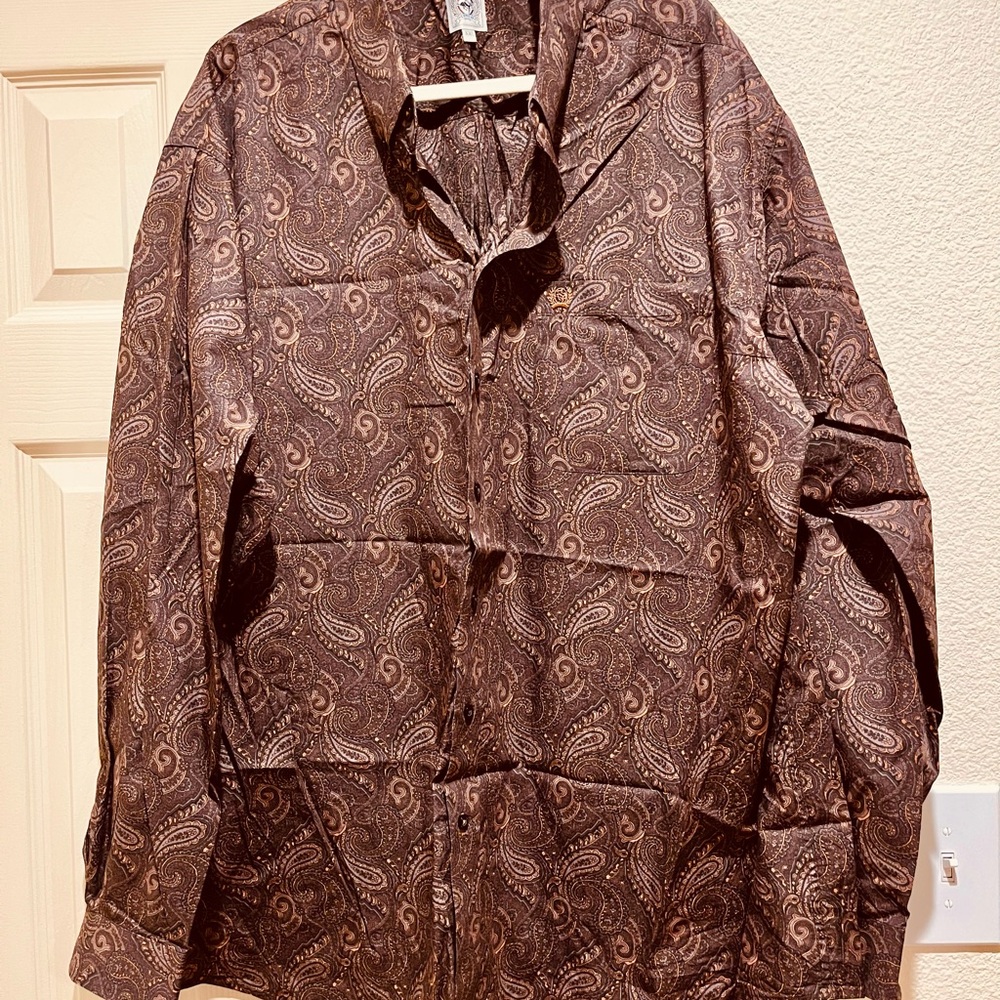 Cinch Men's Paisley Brown Jacket
